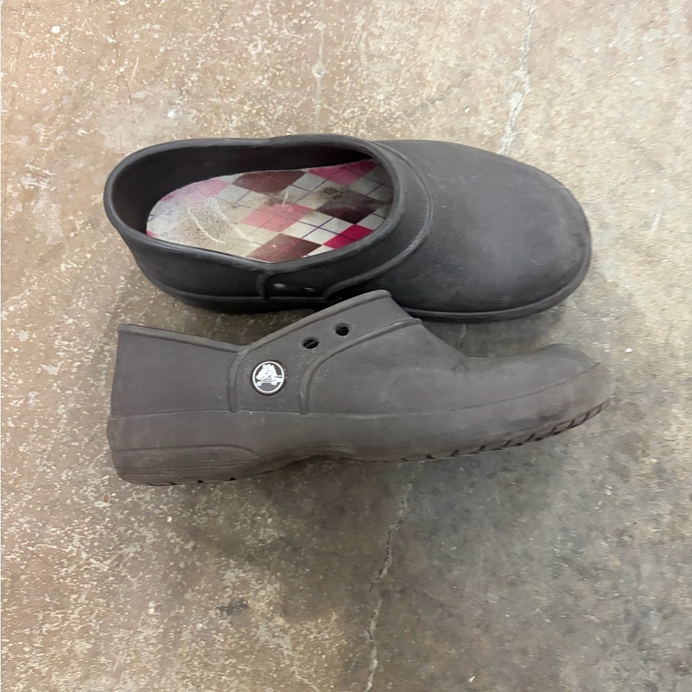 Crocs neria pro II nursing brown Slip-On Clogs‎
